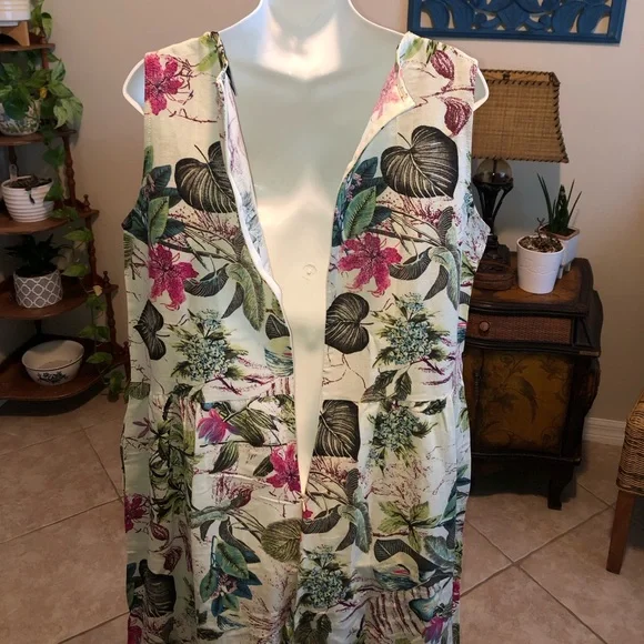 Zanzea L Oversized Tropical Jumpsuit - Picture 5 of 12